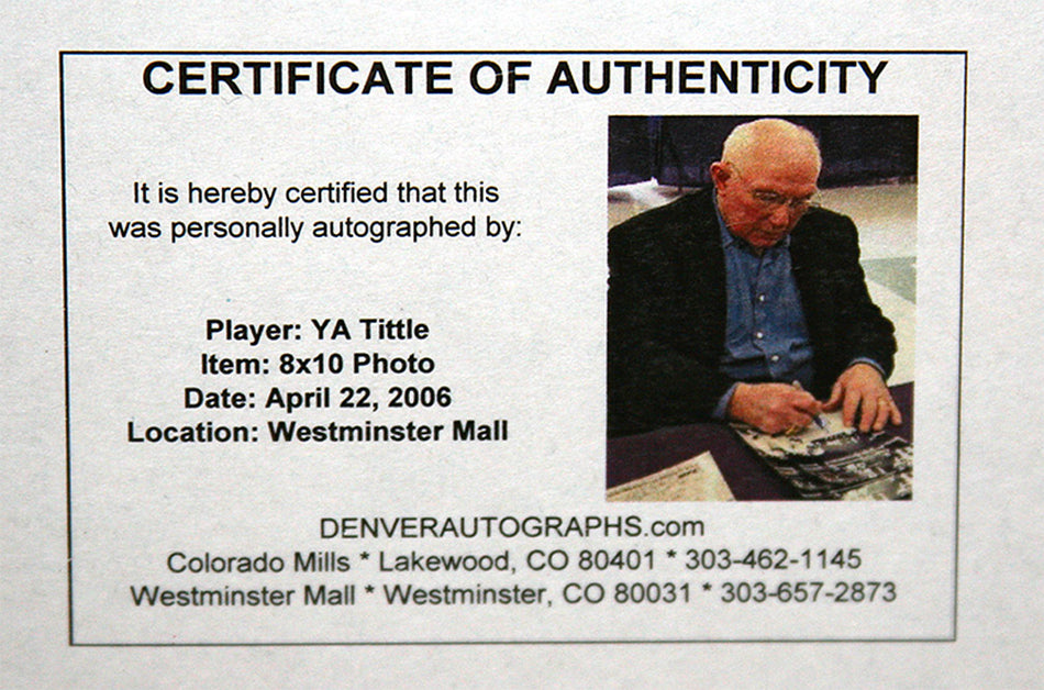 YA Title Signed Photo