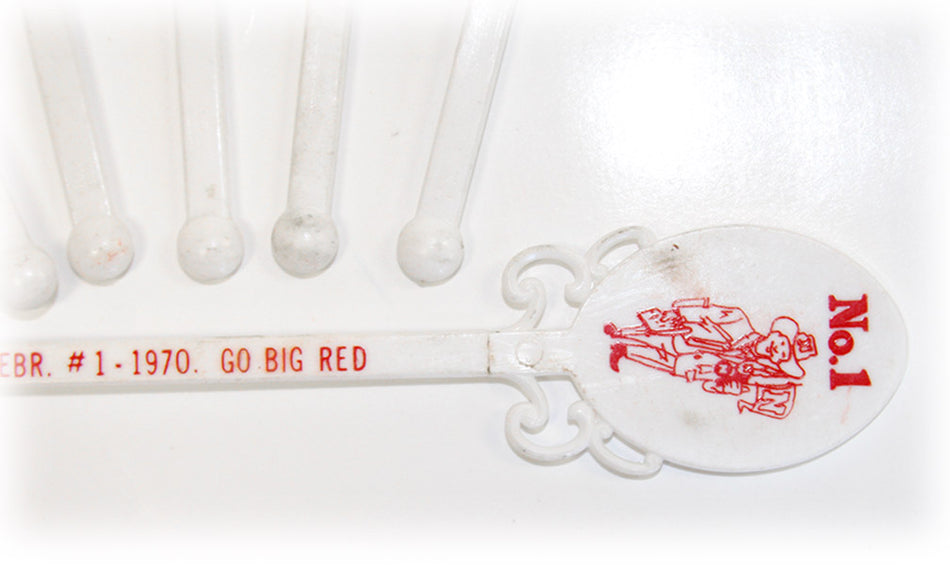 1970 Championship Twizzle Sticks