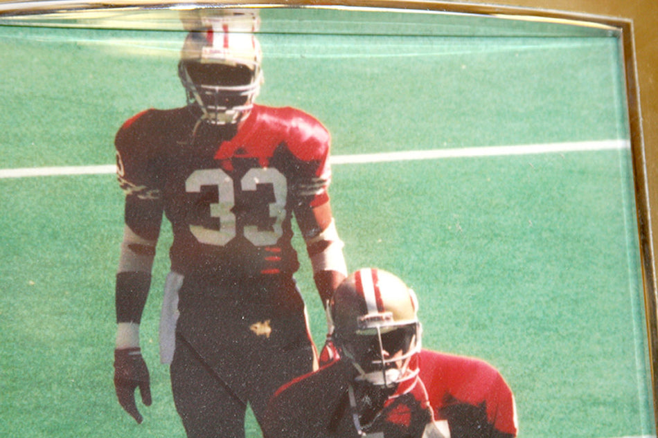 Craig Rathman Framed 49er Photo