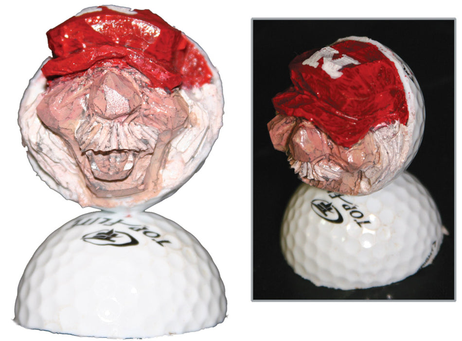 Golf Ball Husker Fan