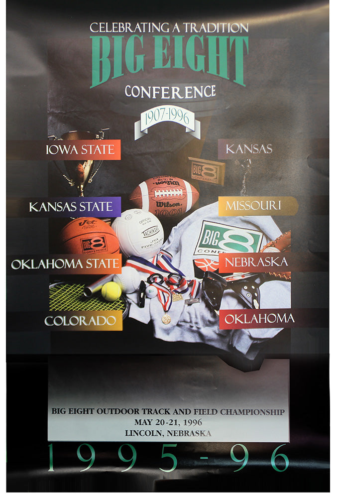 Final Big 8 Conference Track & Field Championships Poster