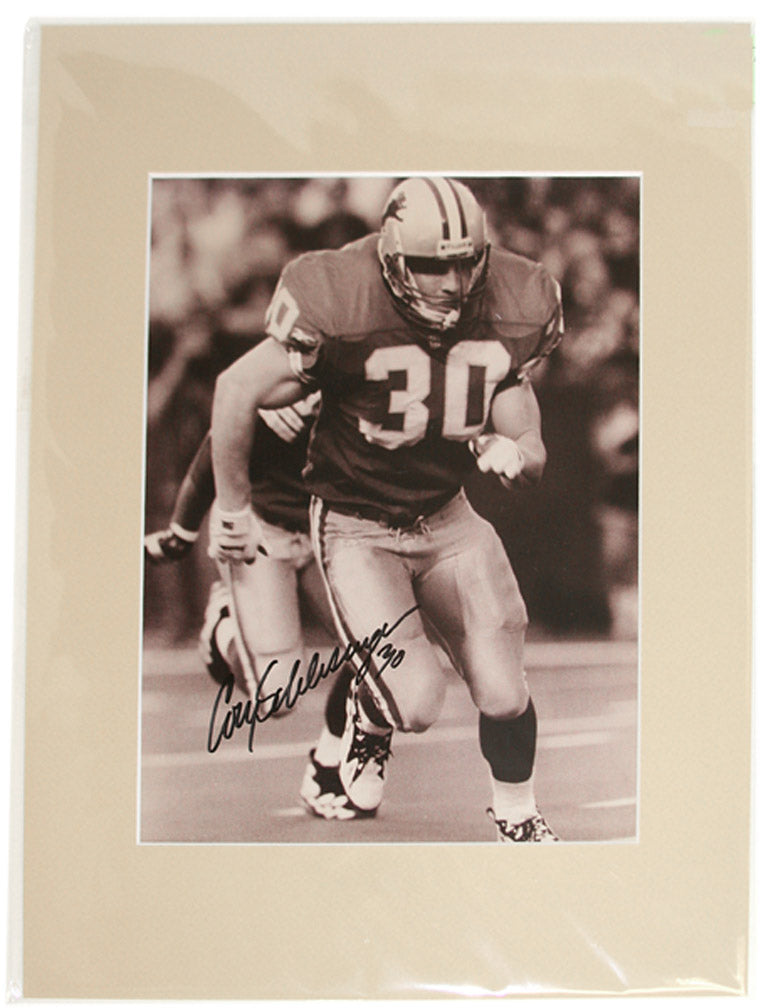 Corey Schlesinger Signed Matted Print