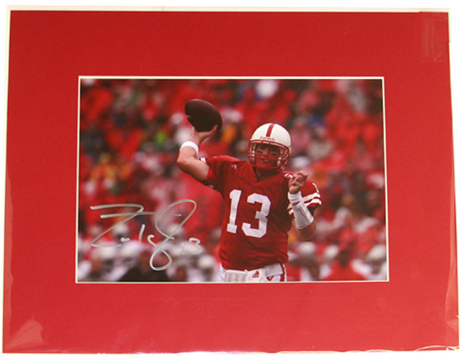 Zac Taylor Signed Matted Print