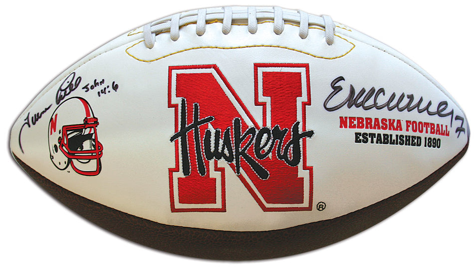 Gill & Crouch Autographed Football