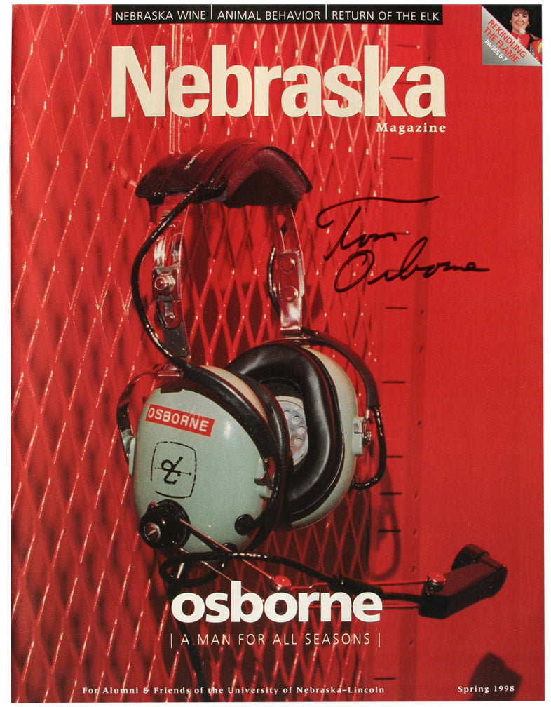 Autographed Nebraska Magazine