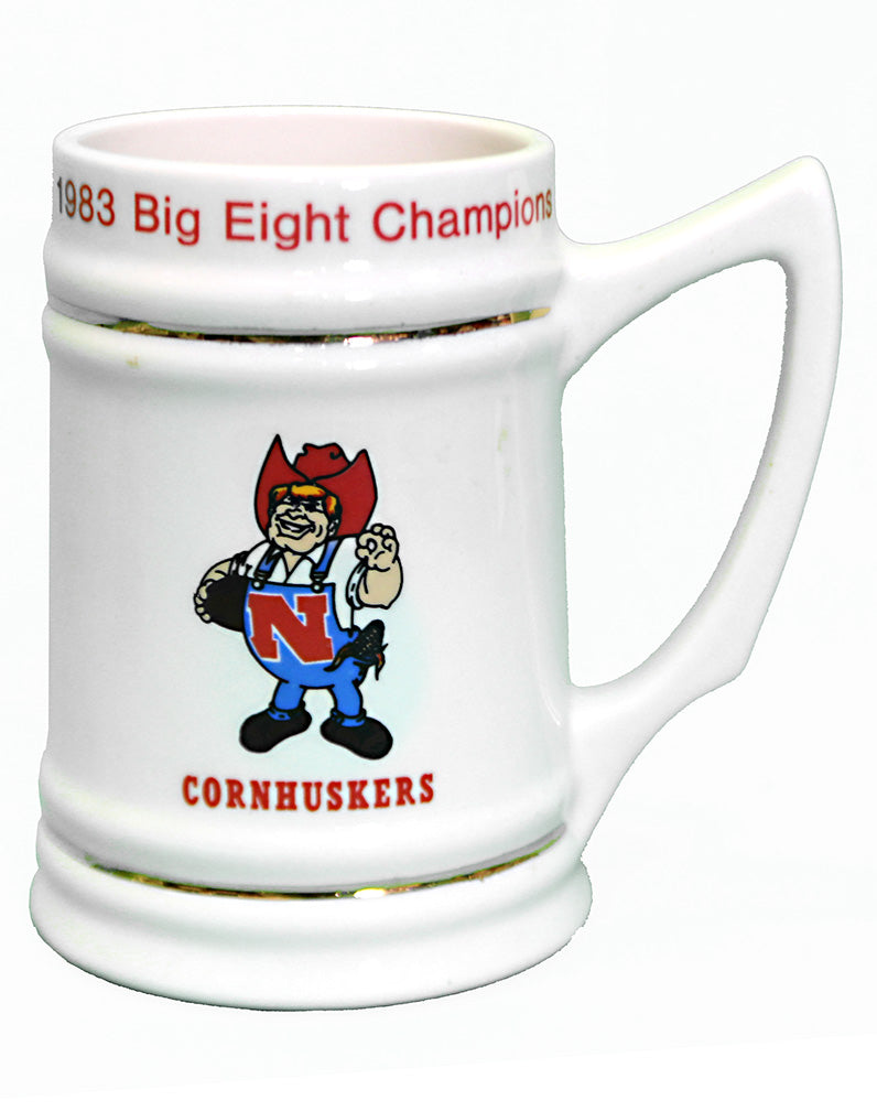 Authentic Vintage 1983 Husker Season Stein