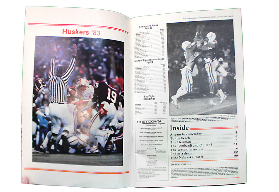 1983 Season Recap Magazine signed by T.O.