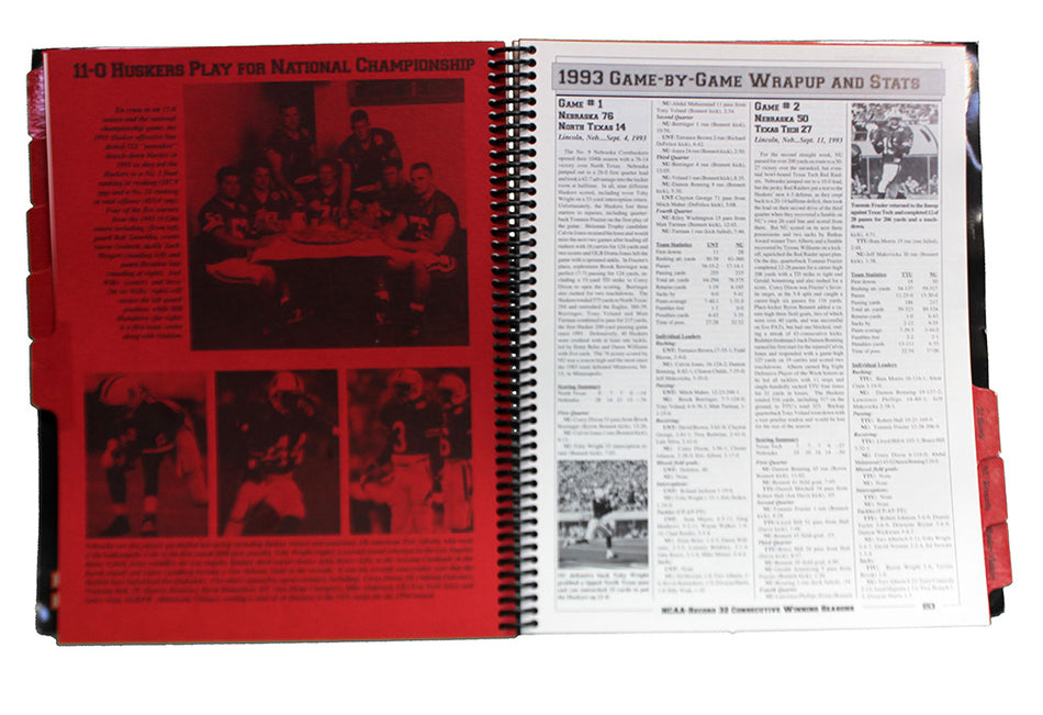 Frazier Autographed 1994 Media Guide