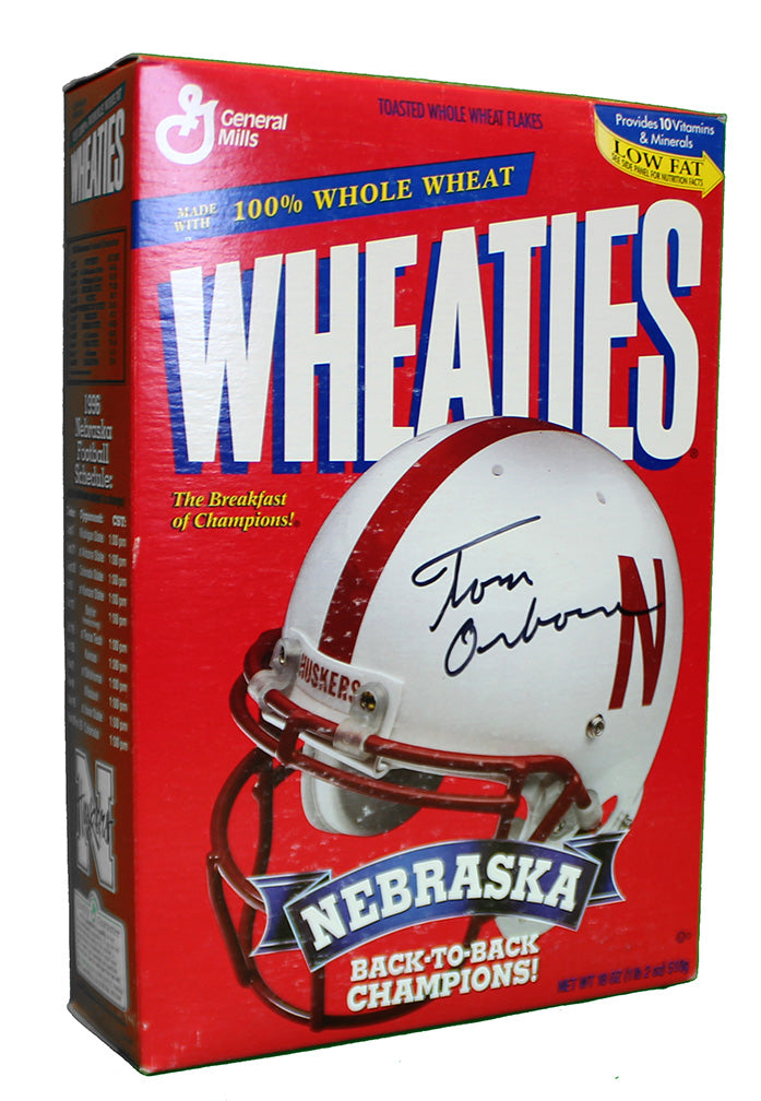 Autographed 1995 Wheaties Box