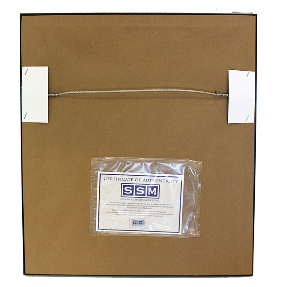 Tagge Signed Championship TD Framed Photo