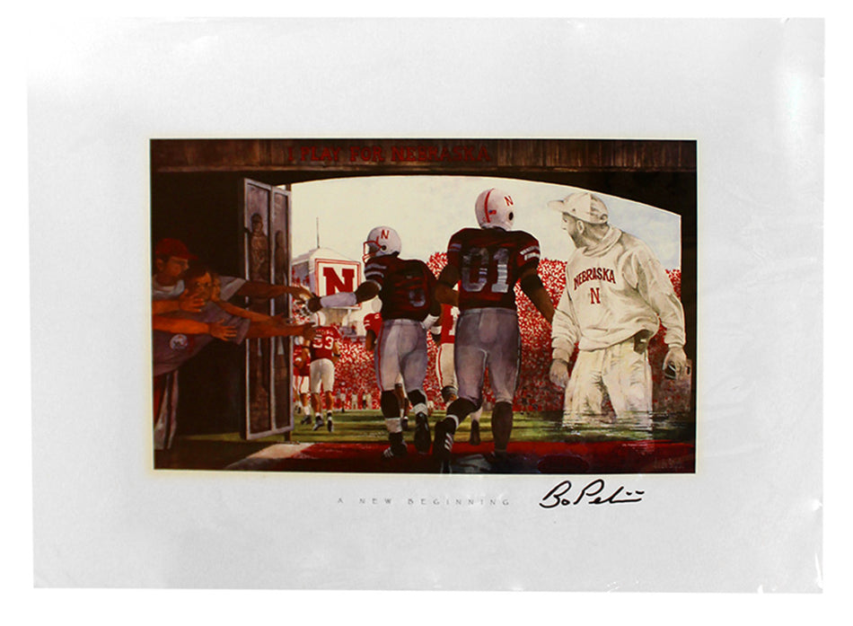 Pelini New Beginning Autographed Print