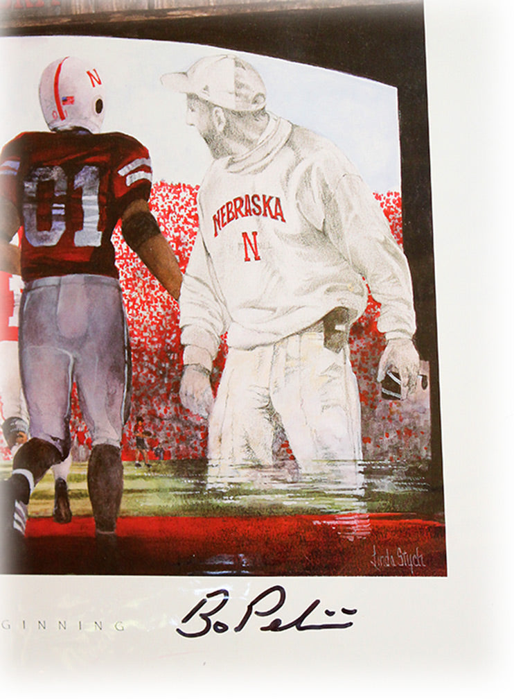 Pelini New Beginning Autographed Print