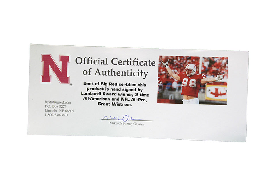 Grant Wistrom Signed Action Print