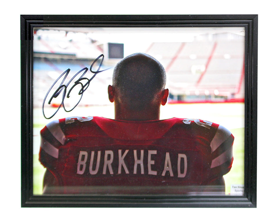 Burkhead Autographed Framed Print