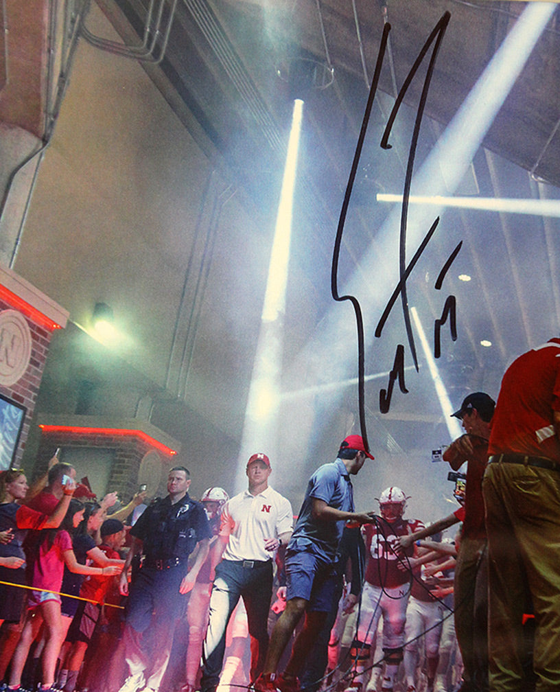 Coach Frost Autographed Tunnel Walk Framed Print