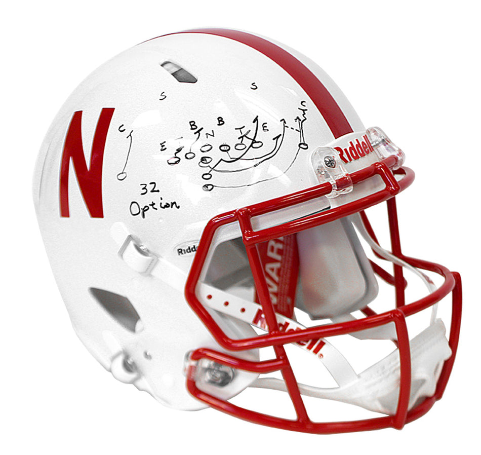 Osborne Autographed Speed Helmet - 32 Option Play