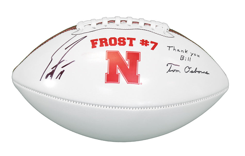 "To Bill" Osborne Frost Autographed Football!