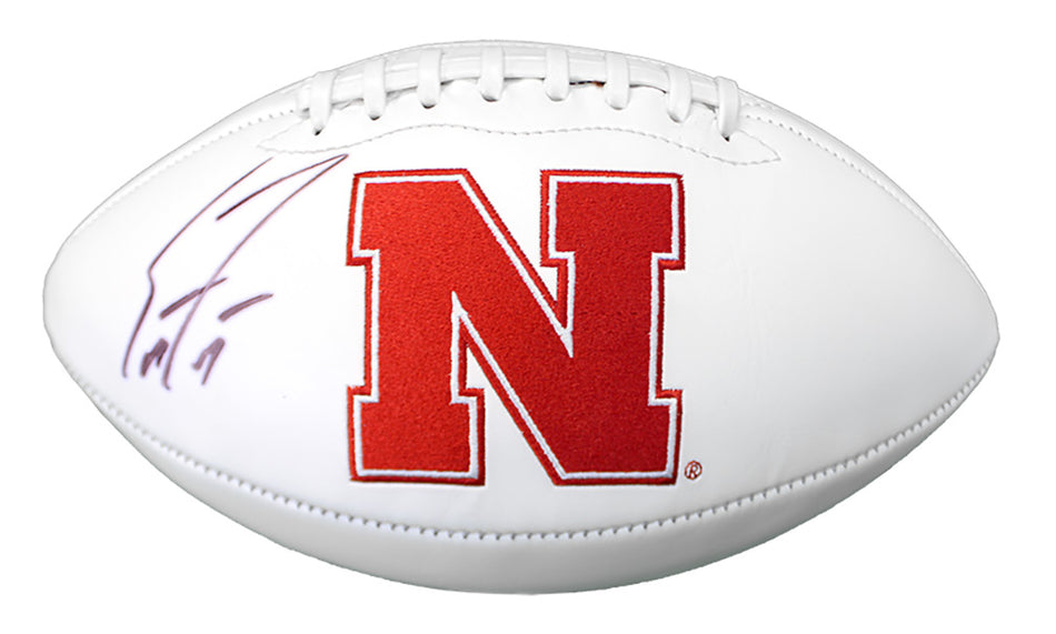 Scott Frost Autographed Blem Football