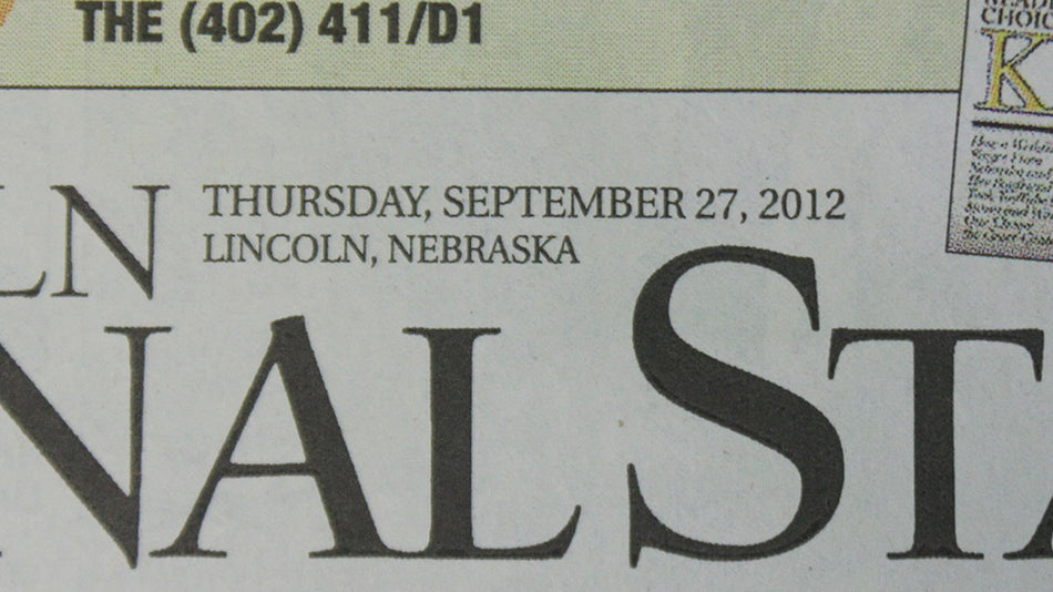 Coach Osborne Autographed End of An Era LJS