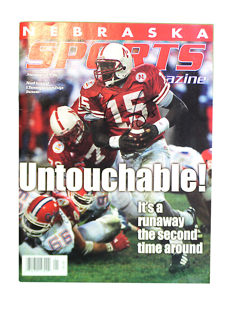 Frazier Signed Nebraska Sports 1995 National Champs Edition