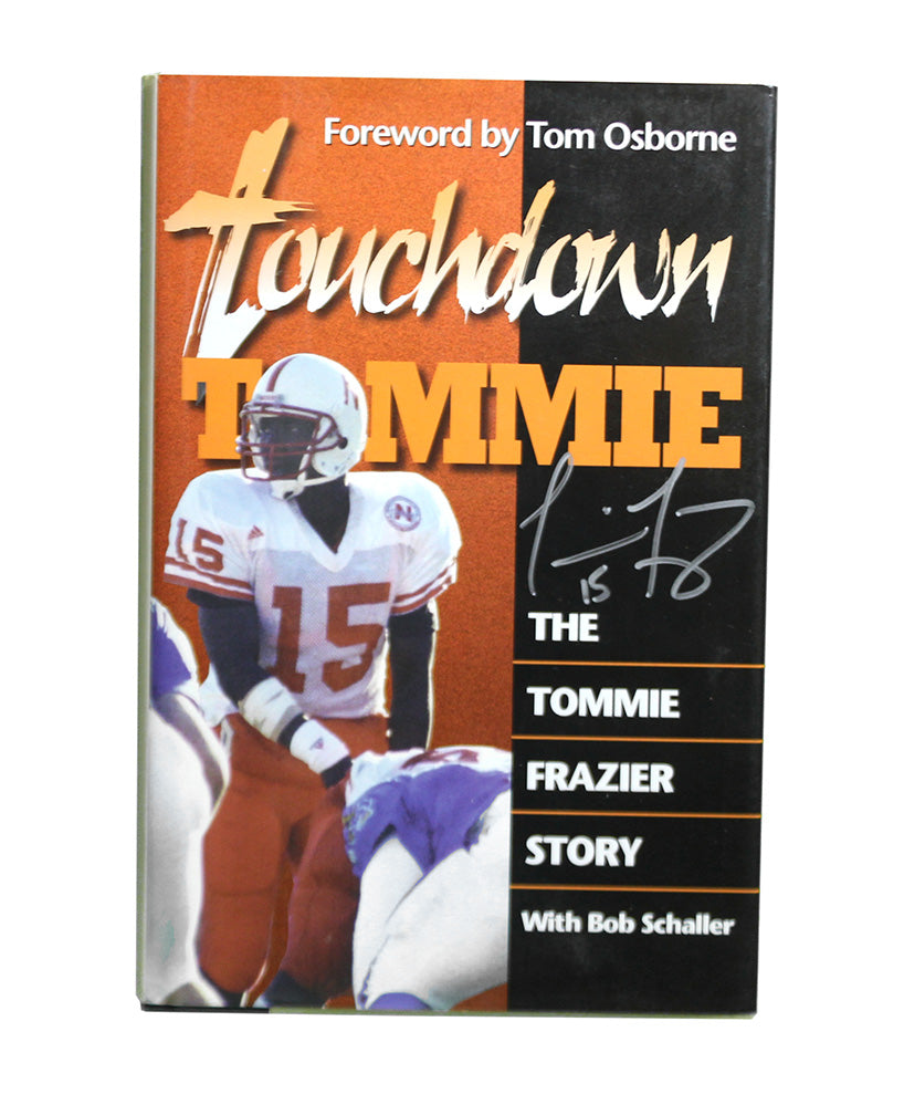 Autographed Touchdown Tommie Frazier Book