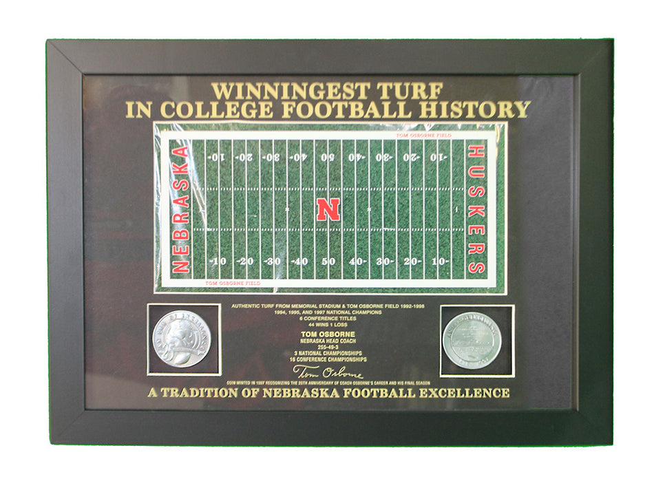 Osborne Winningest Turf Framed Plaque