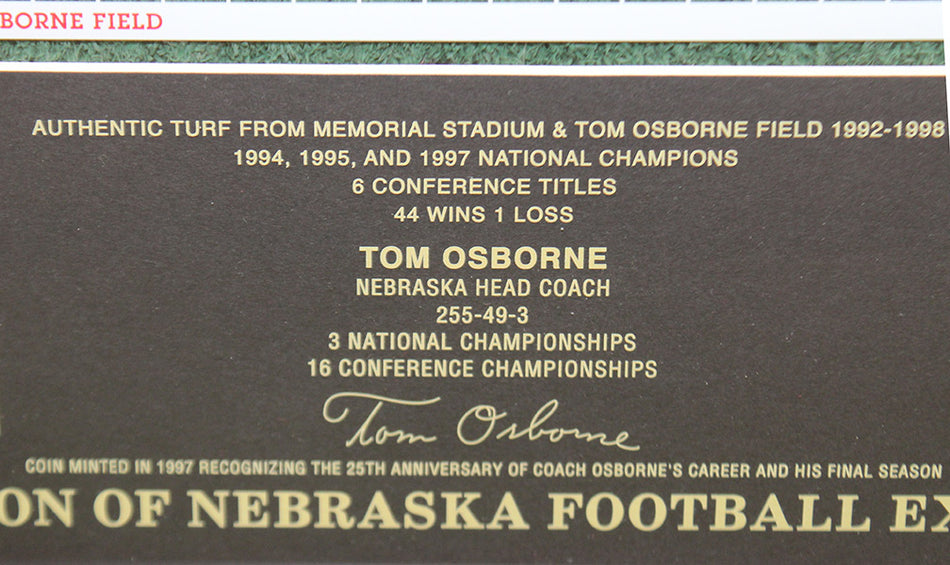 Osborne Winningest Turf Framed Plaque