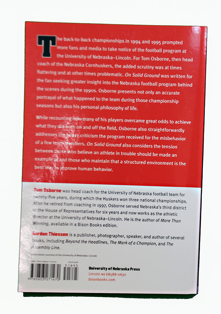 Autographed On Solid Ground Book