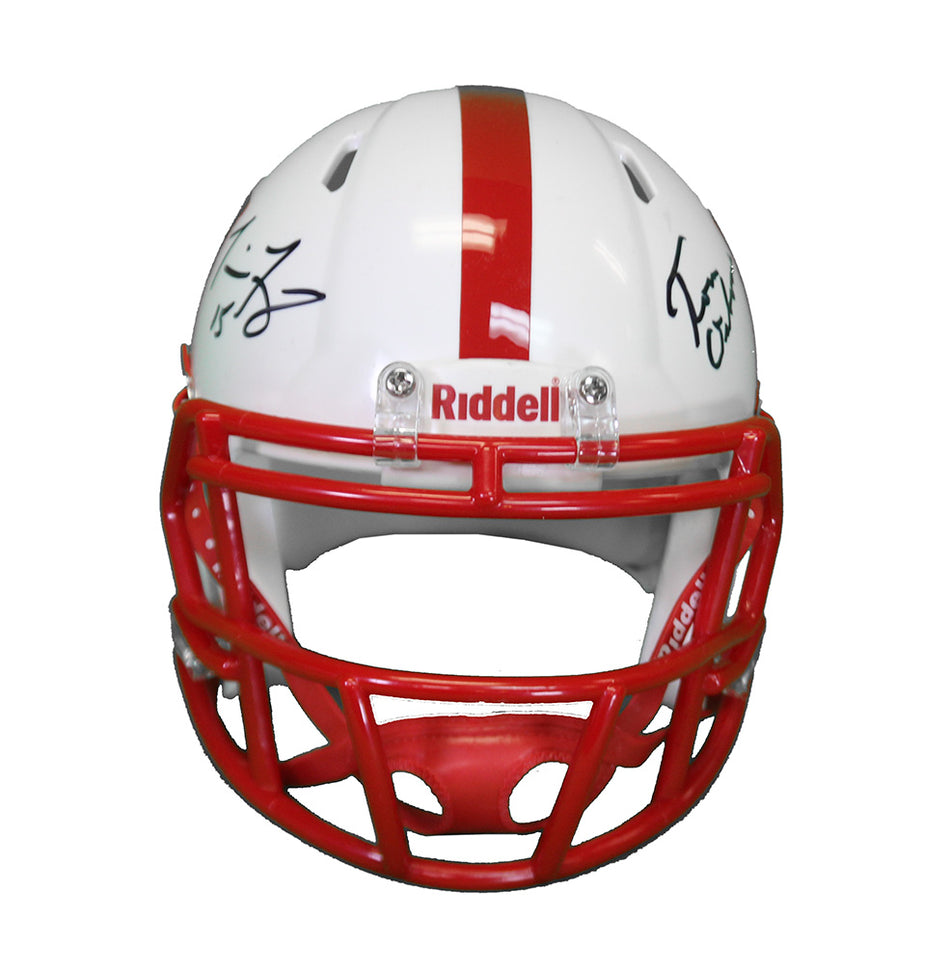 Frazier N Osborne Husker Goats Mini Helmet