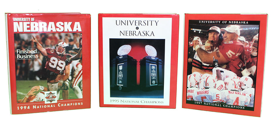 1990's Championship Coffee Table Books Set