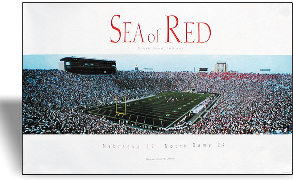 Sea of Red Print
