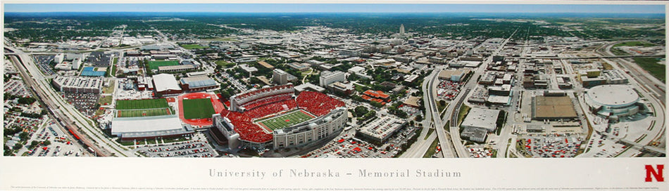 Panorama Nebraska Campus Aerial
