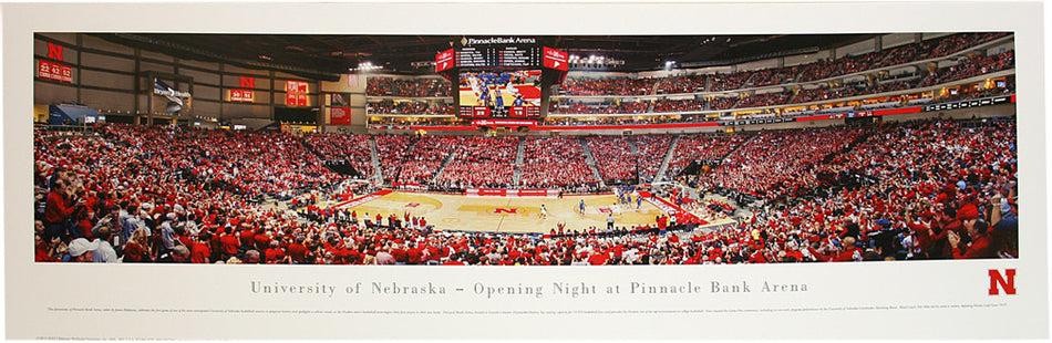 Poster Opening Night Basketball at Pinnacle Arena
