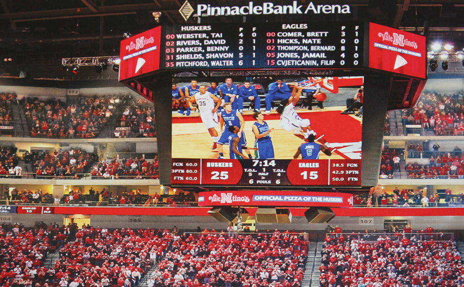 Poster Opening Night Basketball at Pinnacle Arena