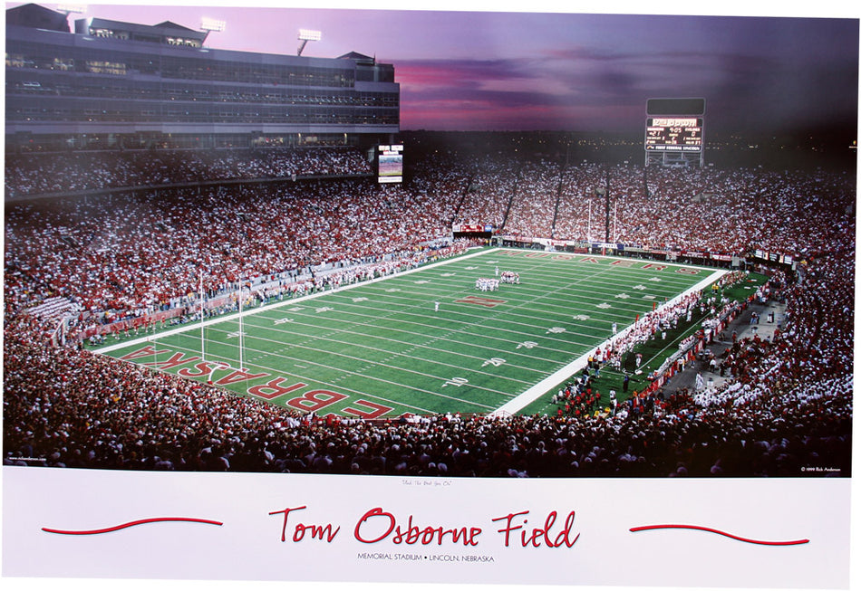 Osborne Field Night Game Poster