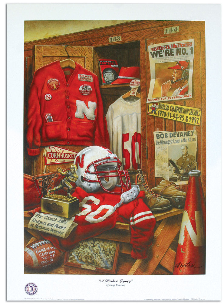 Husker Legacy Print (small version)
