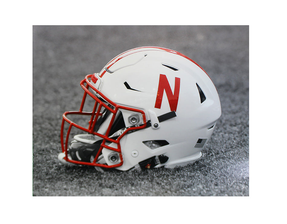 Nebraska Speed Helmet Print