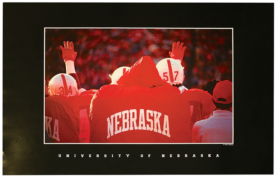 Husker Touchdown Poster