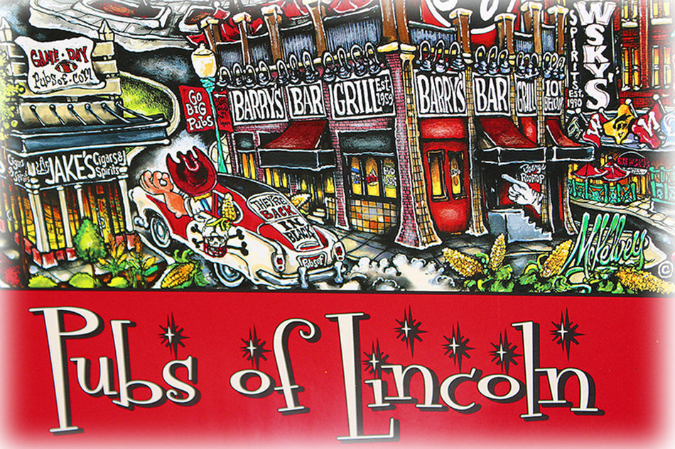 Lincoln Nebraska Pubs Print