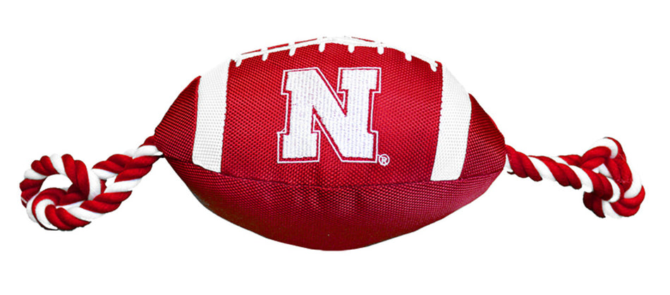 Husker Nylon Football Rope Toy