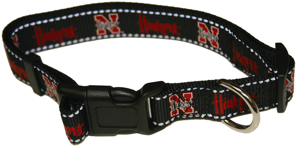 N Huskers Dog Collar
