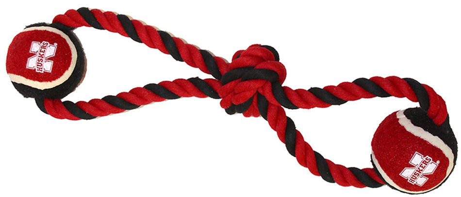 Husker Ball Rope Toy