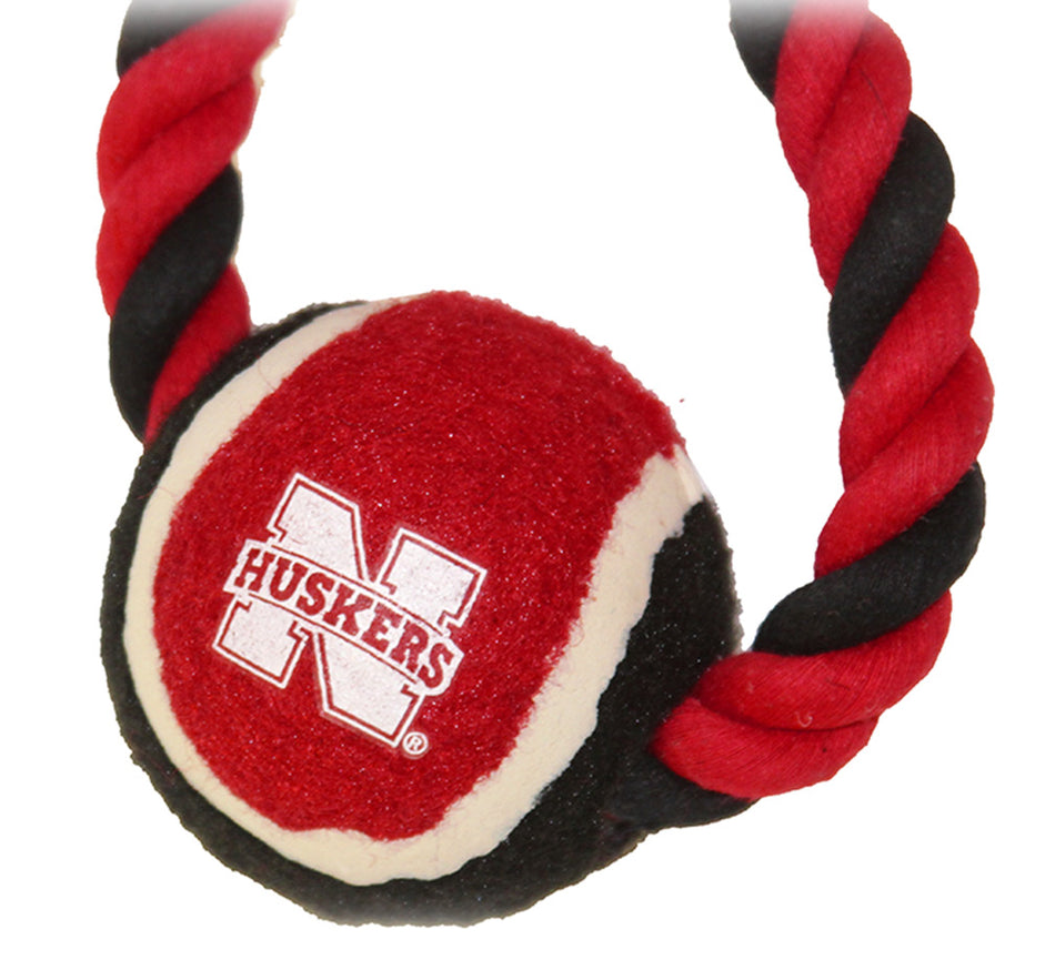 Husker Ball Rope Toy