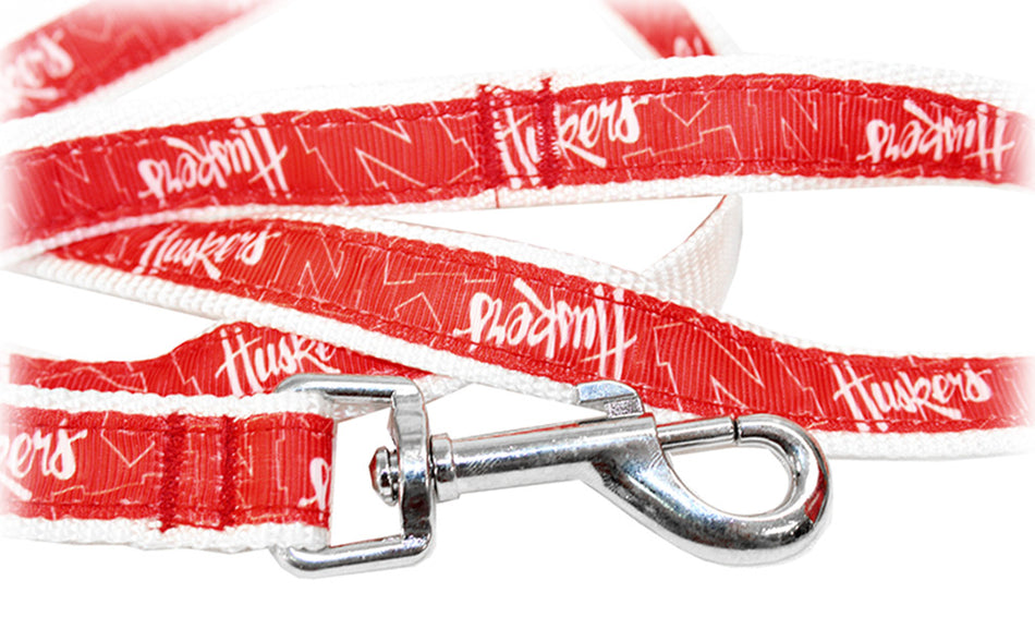 Huskers Ribbon Pet Leash