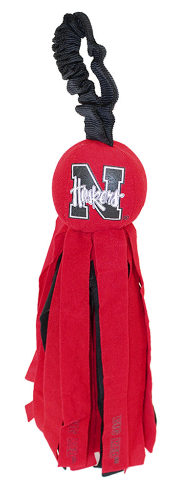 Husker Pom Pom Squeak Toy