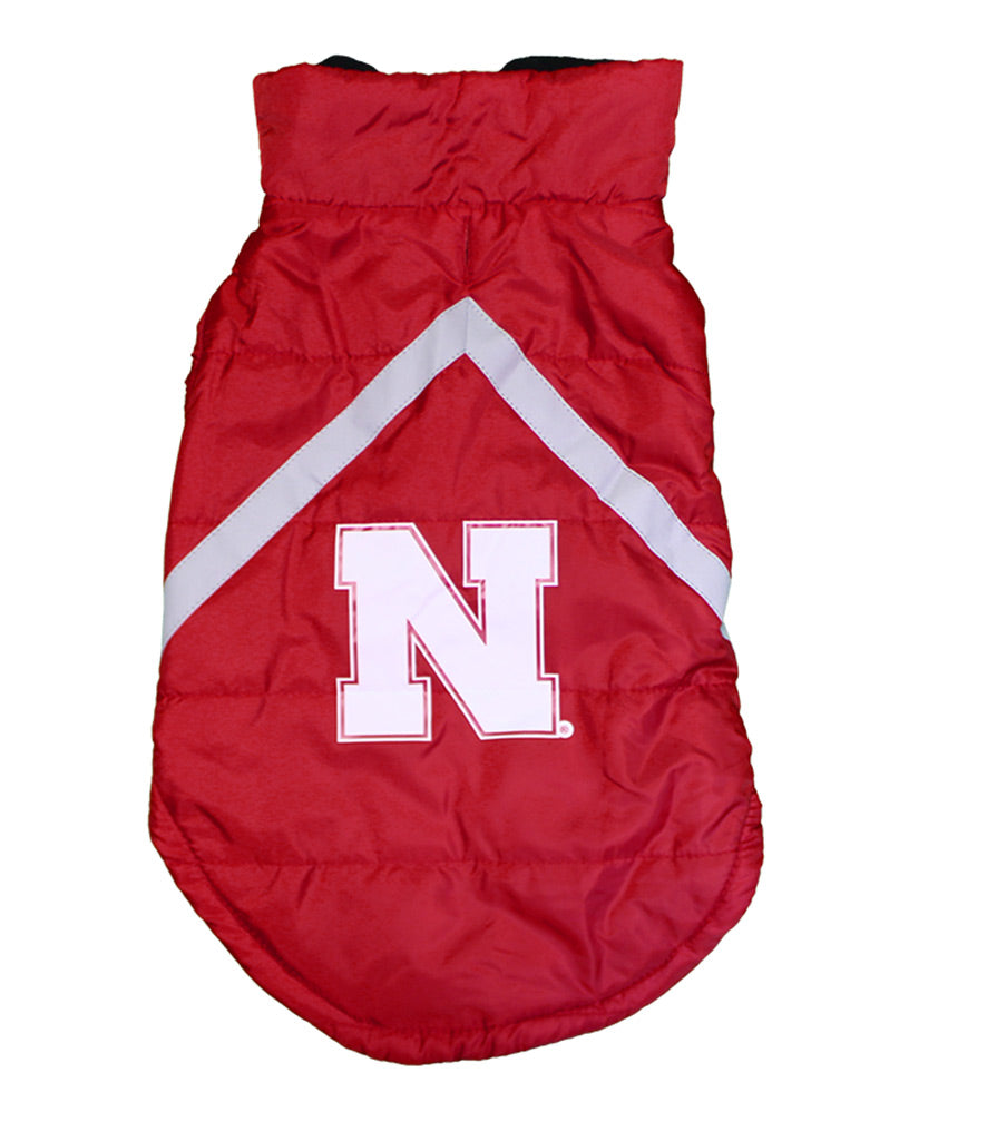Husker Pets Puffer Vest