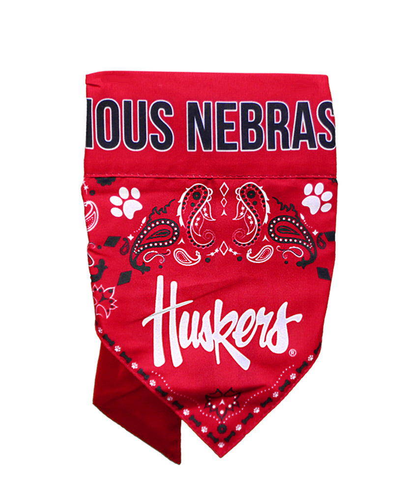 Nebraska Fan Pet Bandana