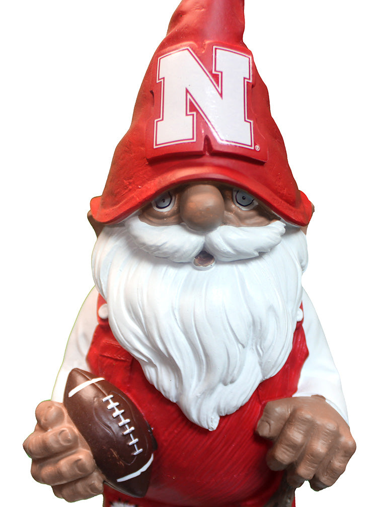 Husker Mr Gnome with Football