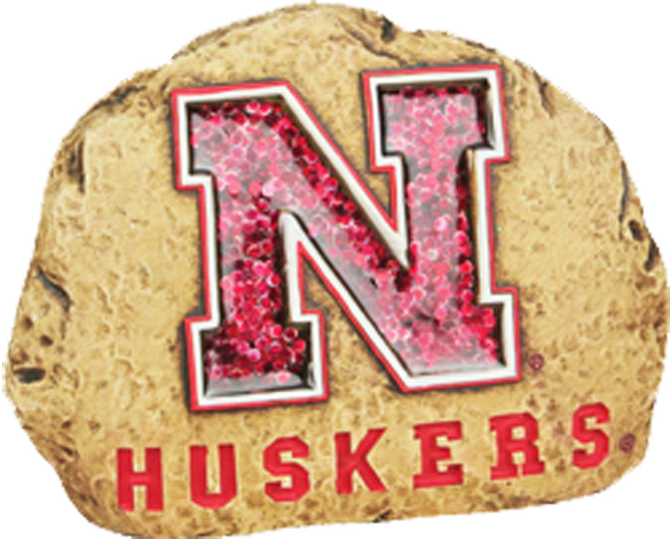Huskers Glitter Stone