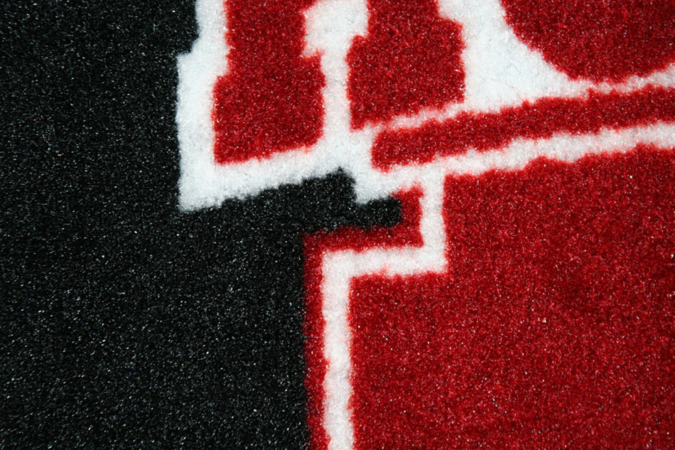 N Huskers Rug Mat